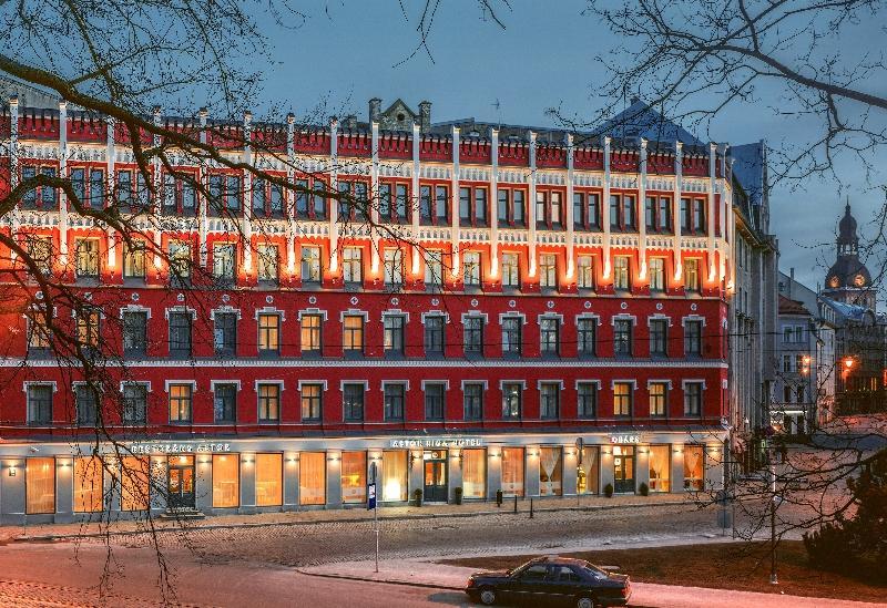 Aston Hotel Riga Exterior foto
